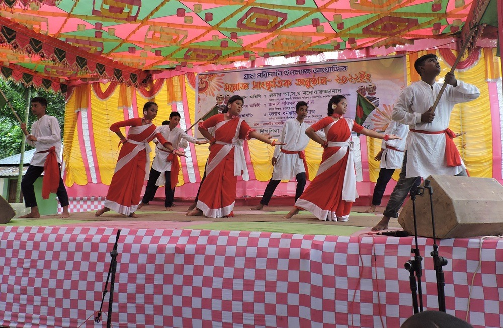 Cultural session organized  by Dipshikha METI School.