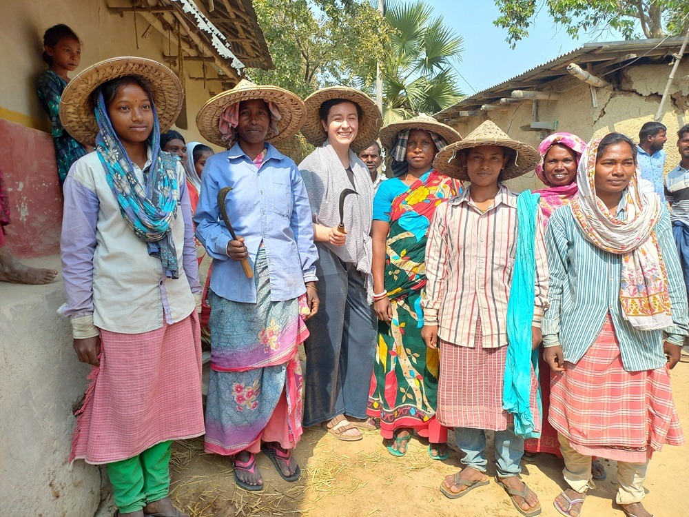 Donor from ILD-Germany with Benificiary women at Tanore area, Rajshahi.